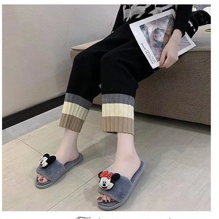 Korean Home Plush Bedroom Slippers