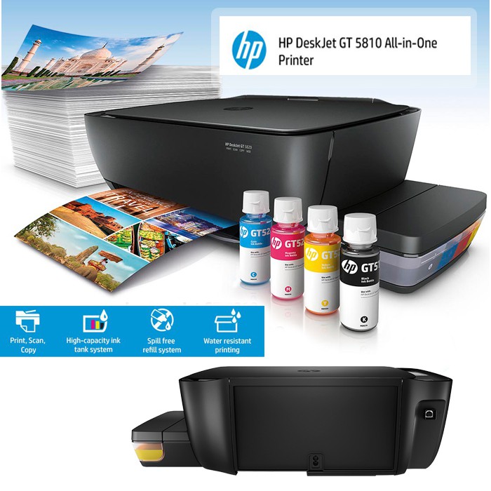 Hp deskjet gt 5810 не печатает