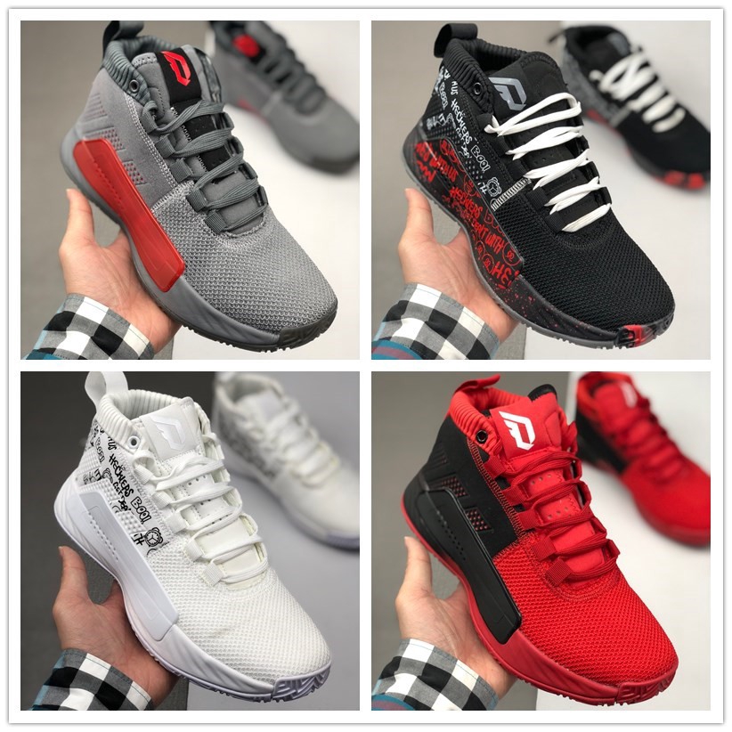 dame 5 black and red