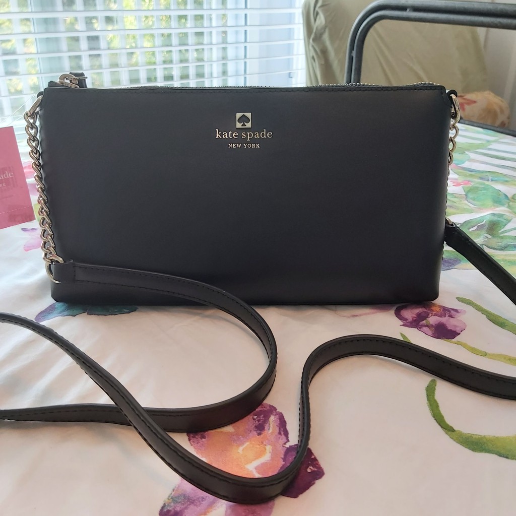 Kate Spade New York Sawyer Street Declan Leather Crossbody Bag ♠️ | Shopee  Philippines