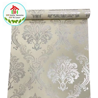 BHW Wallpaper Self Adhesive Elegant Design PVC Waterproof Wallpaper Fabric Safety Home Decor G15