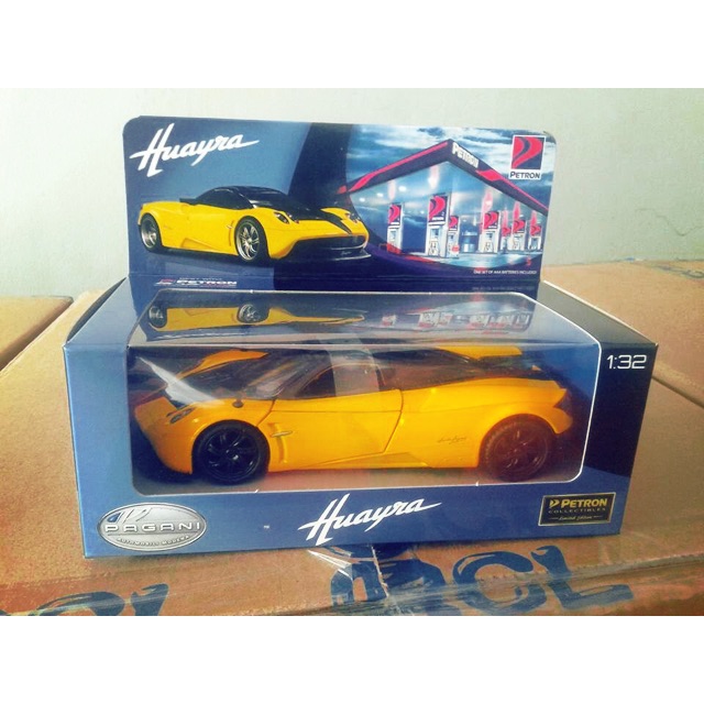 petron pagani toy car