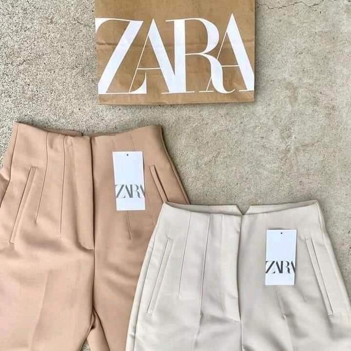 zara rust pants