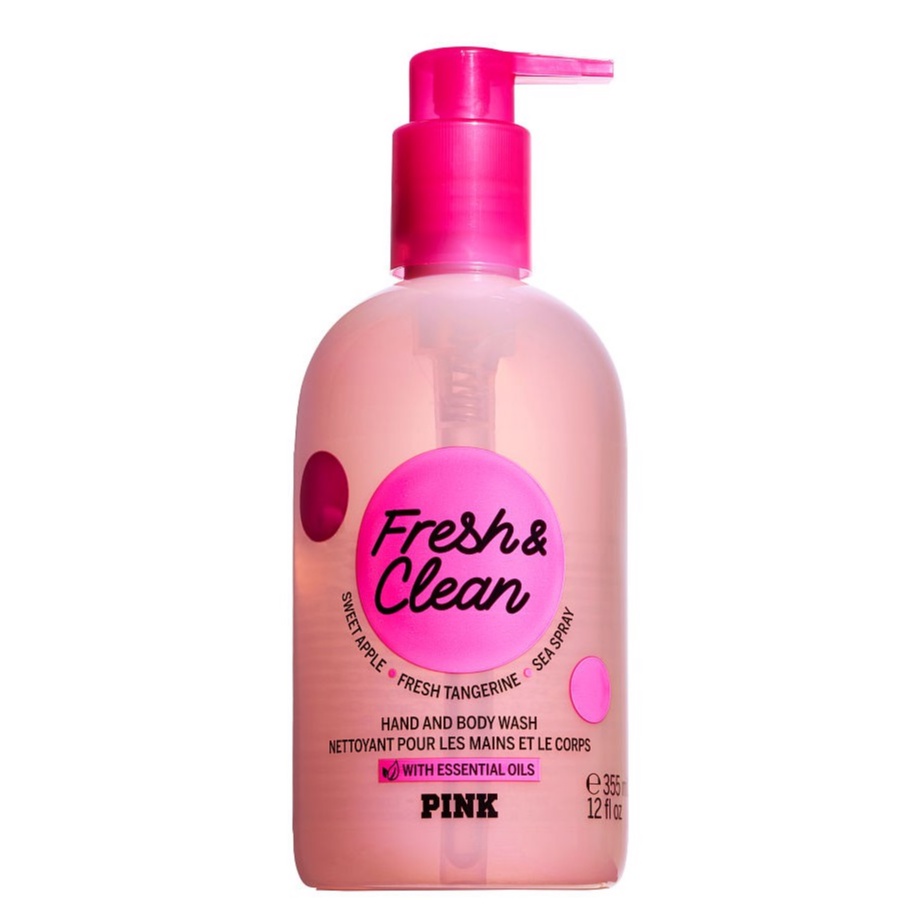Victoria's Secret Pink - Hand & Body Wash - Fresh and Clean | Shopee  Philippines