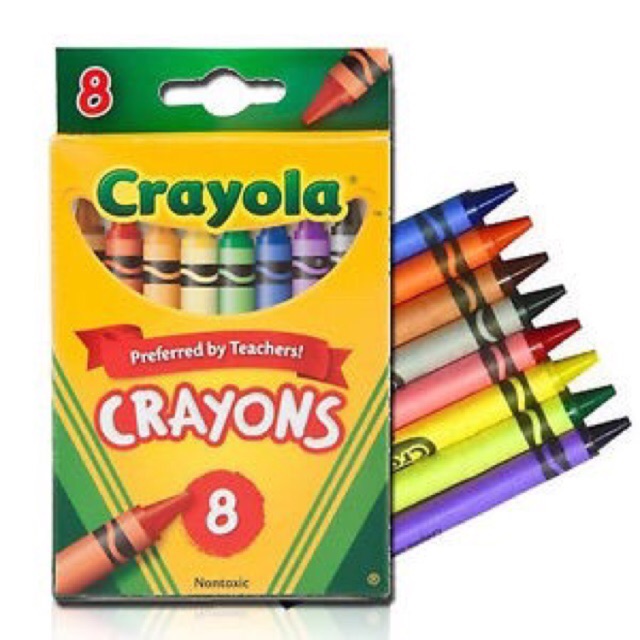 Original crayola crayons 8 color/16color/24color Shopee Philippines
