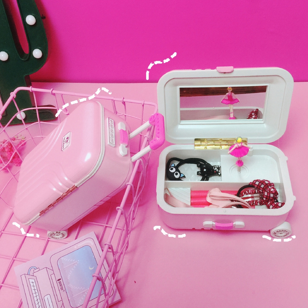 barbie suitcase storage