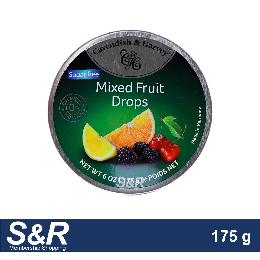 Cavendish & Harvey Sugar Free Mixed Fruit Drops 175g Shopee Philippines