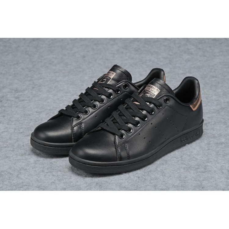 adidas stan smith black leather