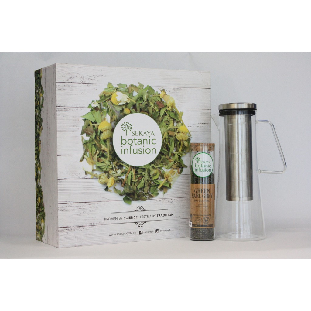 Sekaya Gift Pack 2 Medium Carafe Infuser Shopee Philippines