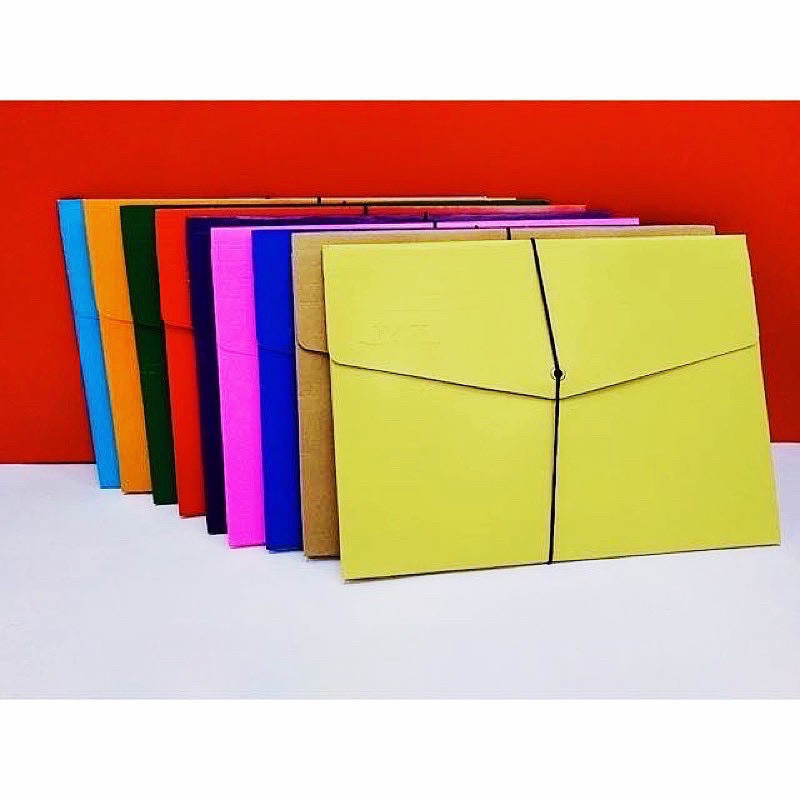 Expanding Envelope Long File inserted forlder Office Folder with Garter
