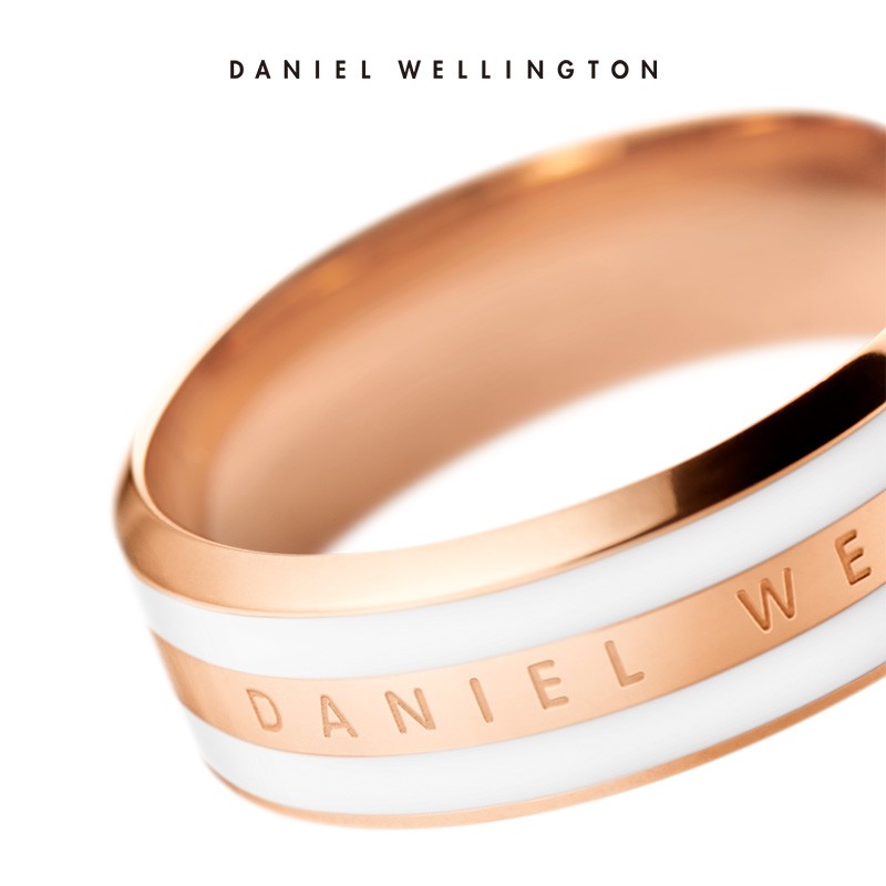  Cincin Daniel Wellington  Klasik dengan Kotak untuk Hadiah 