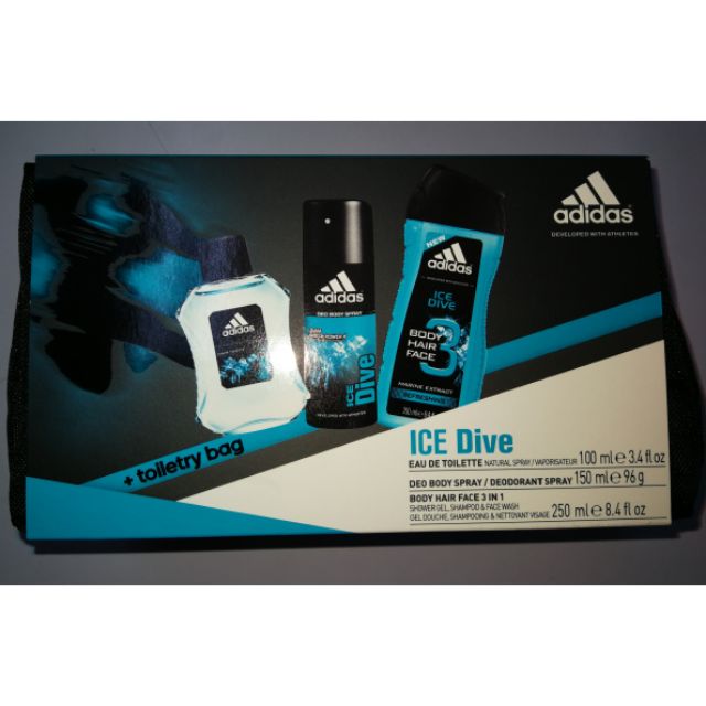 adidas perfume set of 3
