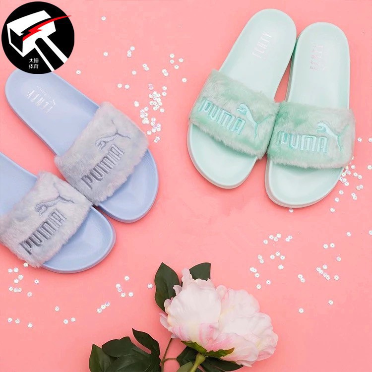 puma slippers girls