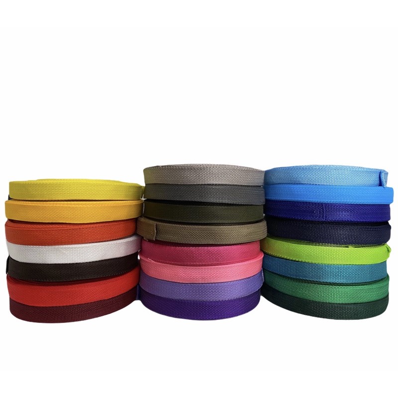 Nylon Strap (Belt) 1 inch Ordinary Colored (50 yards per roll) | Shopee ...