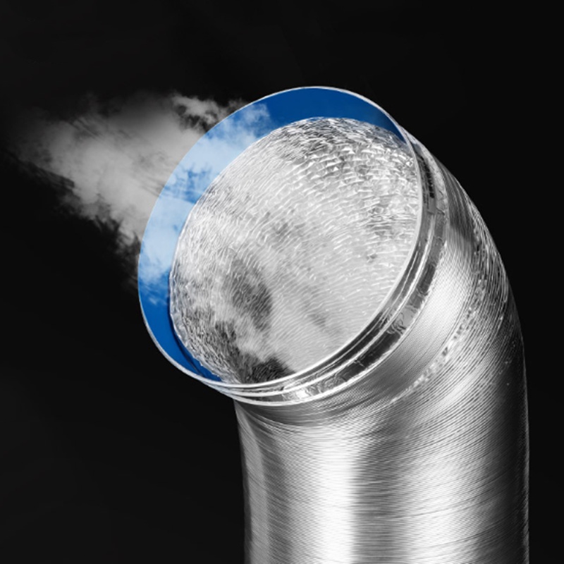 Flexible Aluminium Air Ducting Ventilation Duct Vent Tube Hood Exhaust