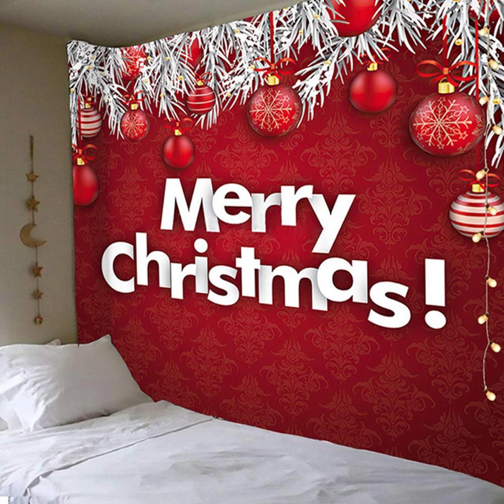 150*130cm Christmas Festive Hanging Cloth Background Cloth Wall ...