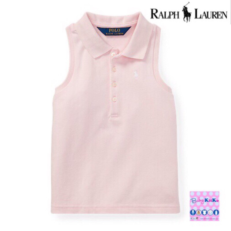Ralph Lauren Sleeveless Polo Shirt Toddler Girl size 6X | Shopee Philippines