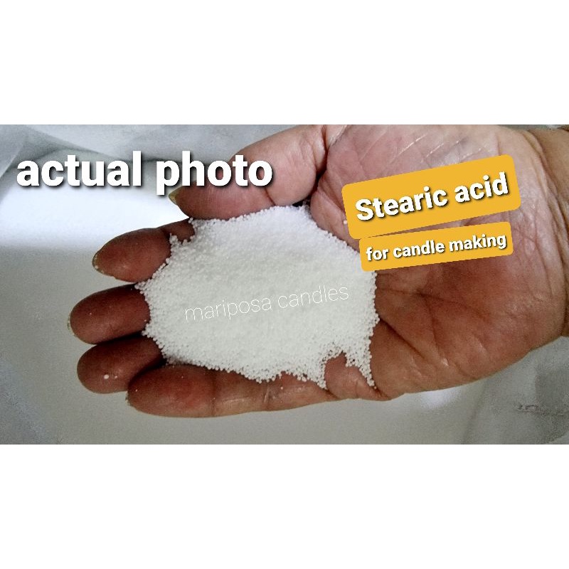 High grade stearic acid for candle making (500grams) Shopee Philippines