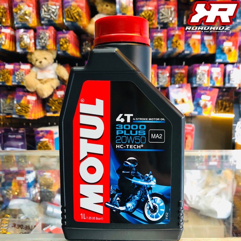 Motul 3000 Plus 20w50 1liter Motor Oil Shopee Philippines