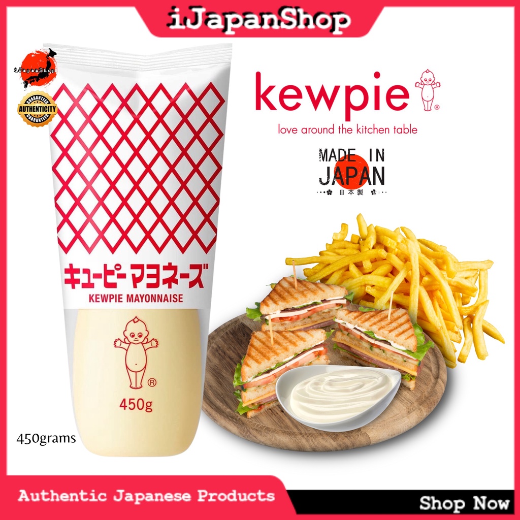 Kewpie KetoFriendly and Low Carb Mayonnaise 450g Expiry Date 9/2023