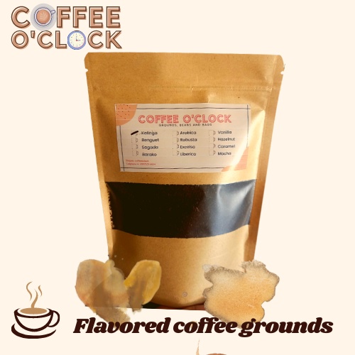 FLAVORED COFFEE GROUNDS (100g) | Shopee Philippines