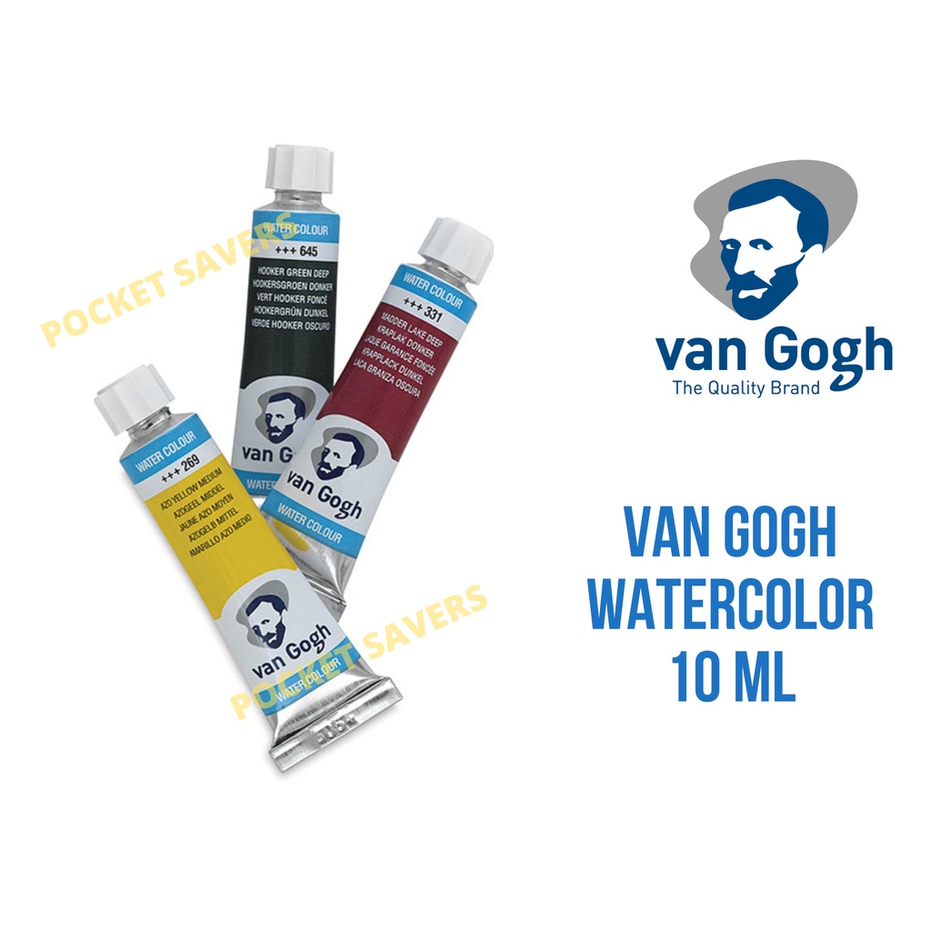 VAN GOGH Watercolor 10 ml (Water Color Paint Tubes, Artist Painting