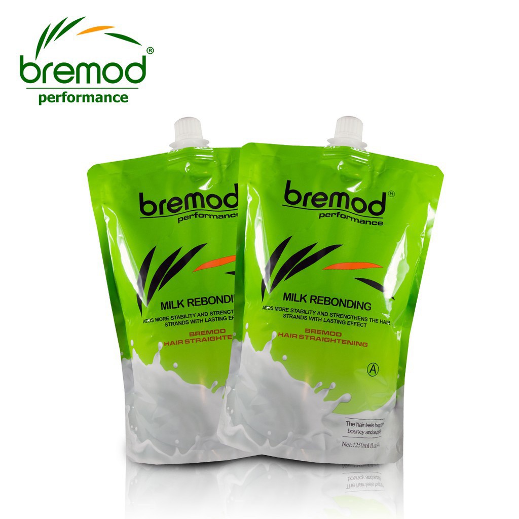 Bremod Rebonding Hair Milk Rebonding Straight Set Shopee