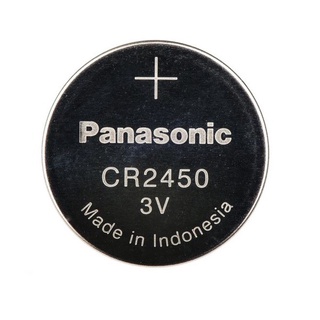 Panasonic CR2450 Battery (1pc) 3V CR 2450 CR-2450 Coin Button Cell ...