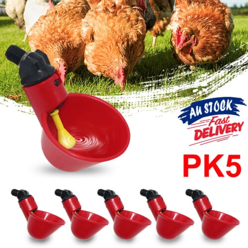 Tianranrt Automatic Cups Water Feeder Chook Bird Drinker