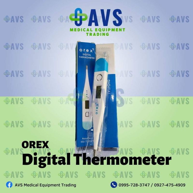 Orex Digital Thermometer (1 piece) Shopee Philippines