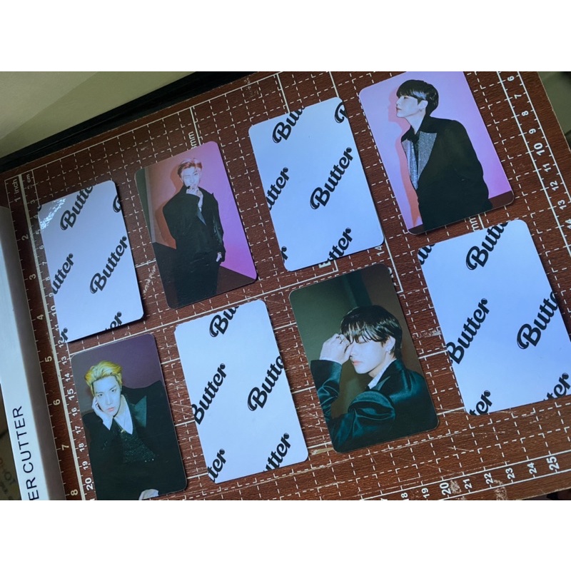 BTS Hotter / Sweeter / Cooler Butter Photocards (Unofficial) Shopee