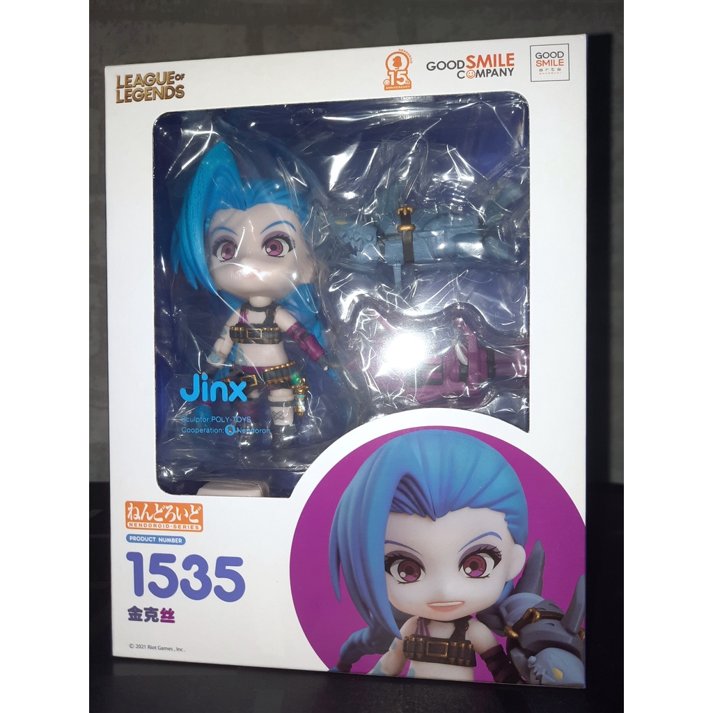 Good Smile League Of Legends Jinx Nendoroid Figura De Acción ubicaciondepersonas.cdmx.gob.mx