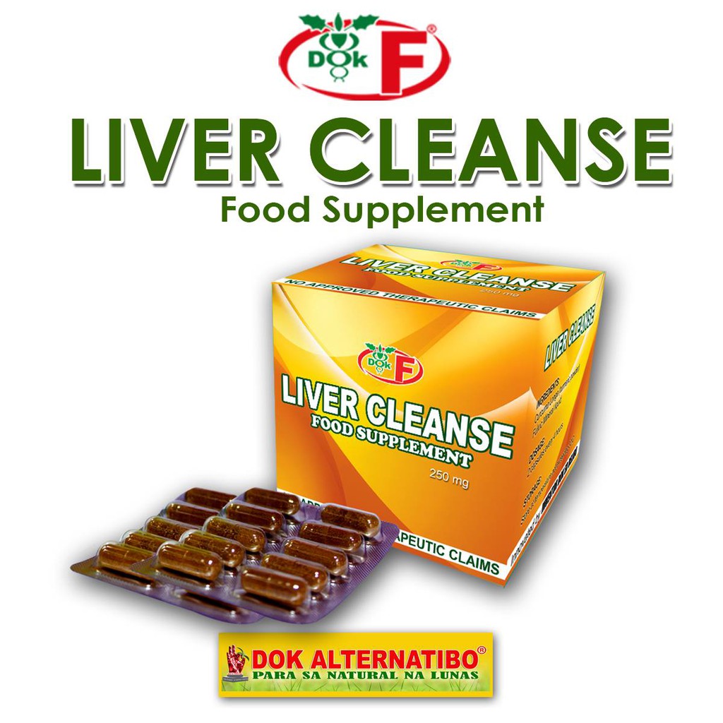 Dok F Liver Cleanse with Fulvic Minerals (100capsules)(Tacloban Area