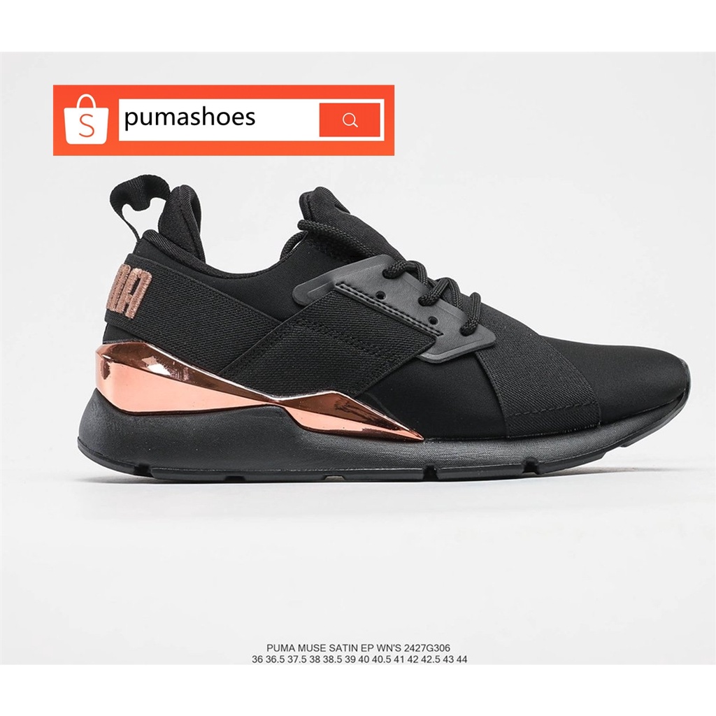 4 COLORS】100% Original Puma Muse Satin EP Sports Running Shoes For Women |  Shopee Philippines