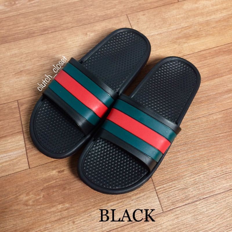 gucci slides flat bottom