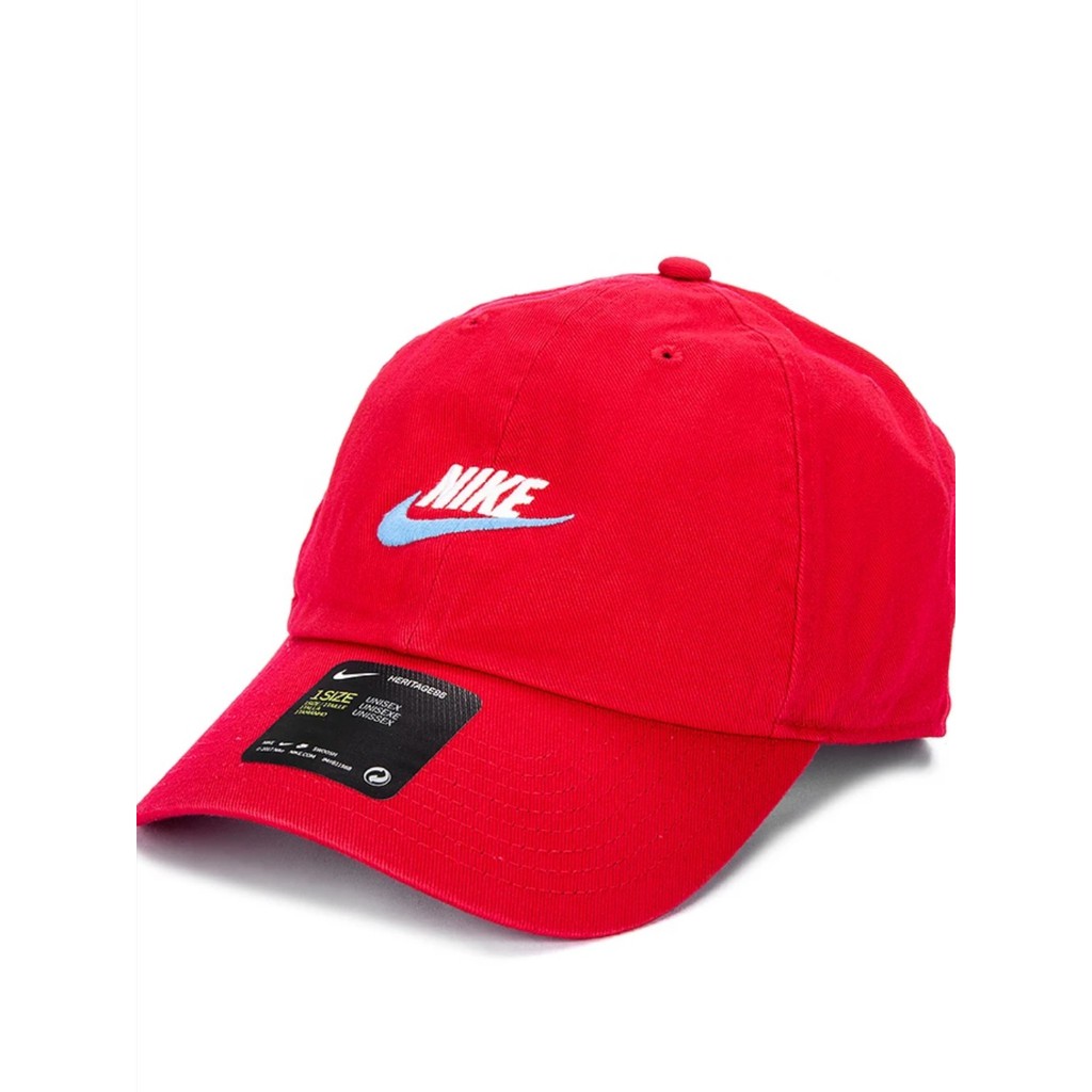 red nike baseball cap