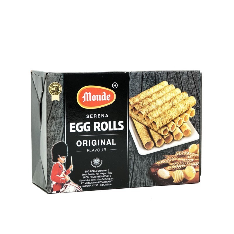 Monde Serena Egg Roll Original Brown 70gr Shopee Philippines