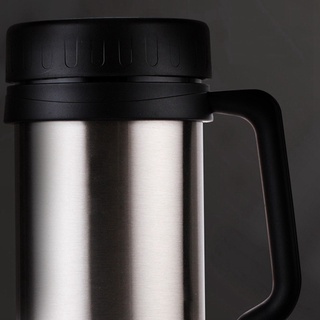 500Ml/17Oz Mug Stainless Steel Vacuum Flasks Thermoses Gold #5