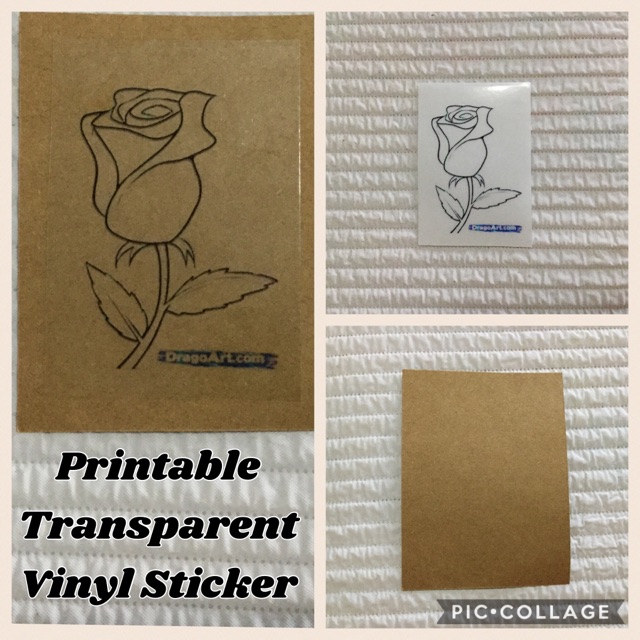 vinyl paper printable philippines sticker Vinyl Sticker Philippines Printable Shopee