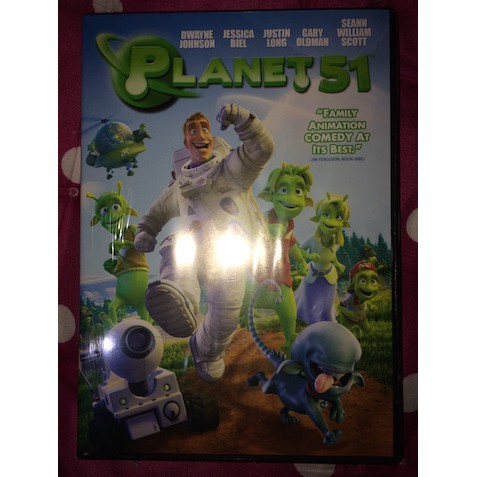 Planet 51 Dvd Dwayne Johnson Jessica Biel Shopee Philippines