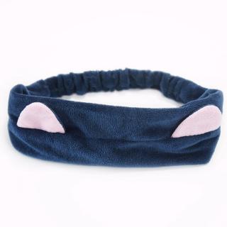 blue dog ears headband