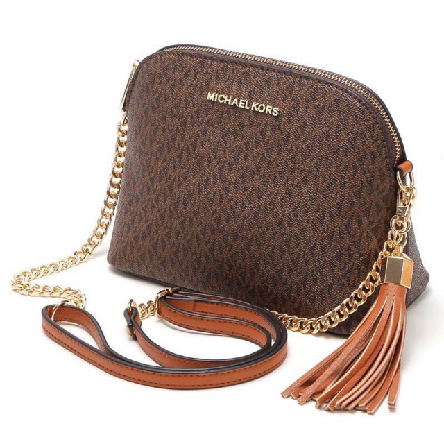 mk locker saffiano sling bag