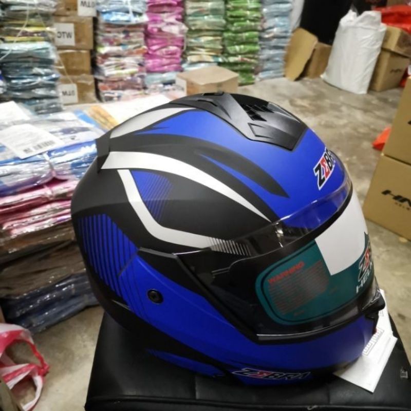 Brand ZEBRA Helmet YM602 Modular Helmet Shopee Philippines