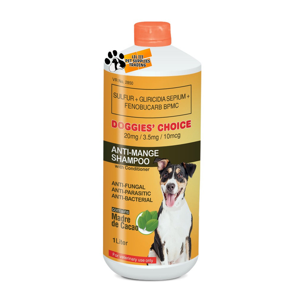 Doggies Choice AntiMange Shampoo (1000ml) Shopee Philippines