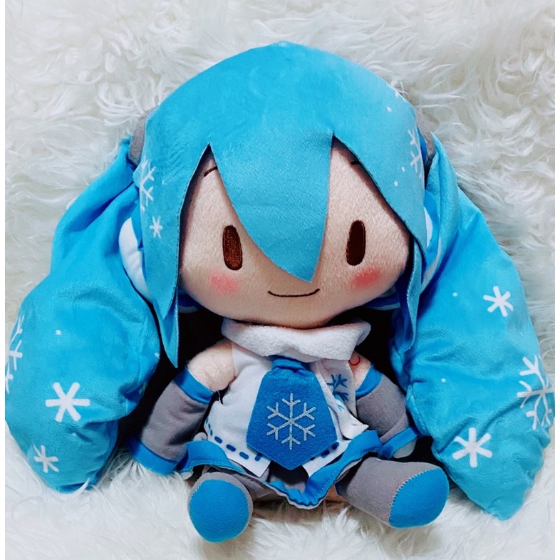 Miku Plush Snow Miku Rare Plush | Shopee Philippines