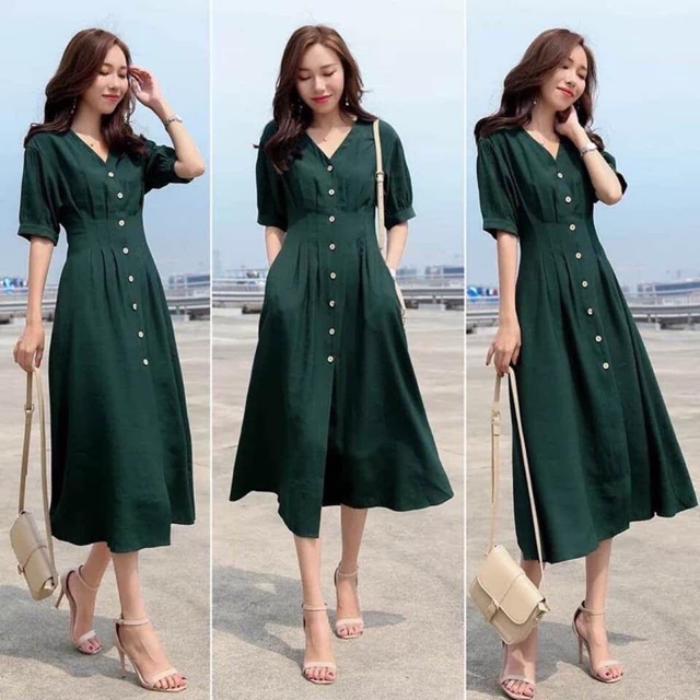 boohoo green maxi dress