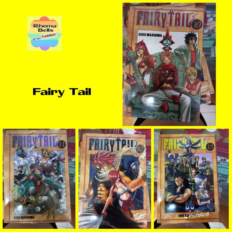 Fairy Tail 1 To 13 Trade Paper alog Ed Shopee Philippines