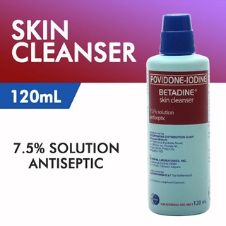 Betadine Povidone Iodine Skin Cleanser 120ml Shopee Philippines