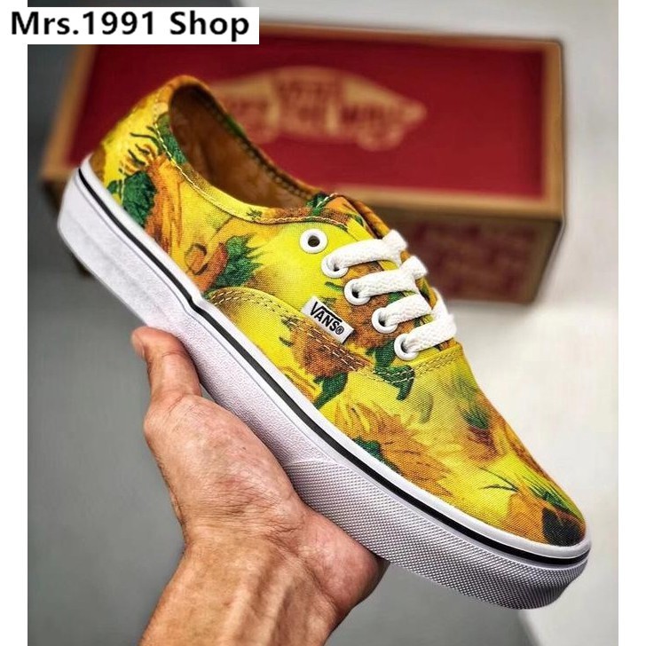 van gogh sunflower converse