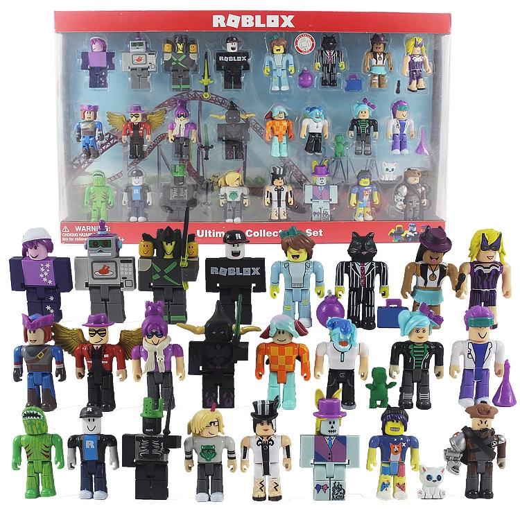 New 24pcs Roblox Building Blocks Ultimate Collector S Set Virtual World Game Action Figure Kids Toy Gift Shopee Philippines - roblox series 1 ultimate collector s set by roblox shop online